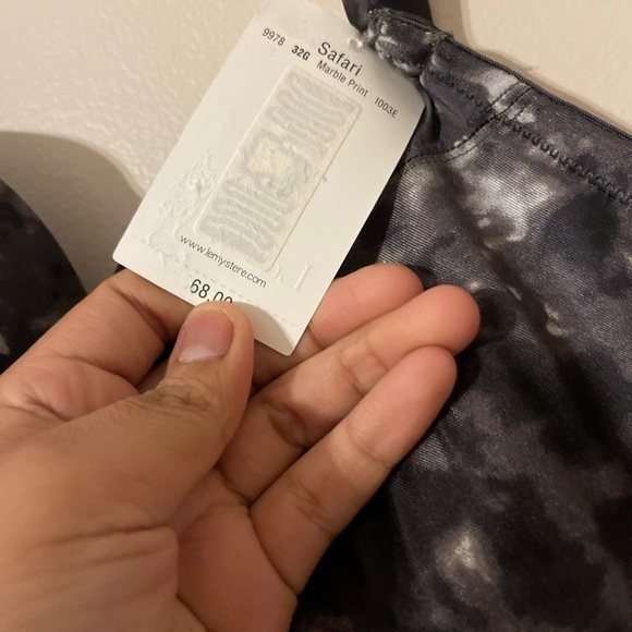 Le Mystere Safari Marble Print Bra 32G - Picture 2 of 4